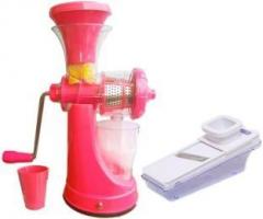 Ambition Pro + Pink With Fruit Slicer Combo 0 Juicer 0 Juicer Mixer Grinder