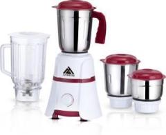 Athots Hardy Pro Powerful Hybrid 100% Copper Motor 750 Mixer Grinder 4 Jars, Light Brown, White