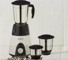 Bajaj GX3 DLX 500W Mixer Grinder 500 Juicer Mixer Grinder 3 Jars, Black