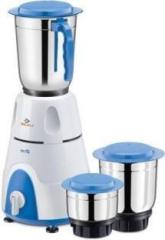 Bajaj GX 3 Mixer Grinder White, Blue, 3 Jars Majesty 500 Mixer Grinder 3 Jars, White, Blue
