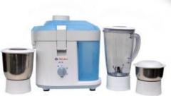 Bajaj JX 10 450 Juicer Mixer Grinder 3 Jars, BLUE & WHITE