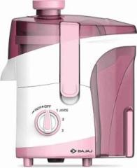 Bajaj Jx 20 Juicer mixer grinder 500 Juicer Mixer Grinder 2 Jars, White & pink
