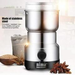 Bronezomart Nima Japan Smart Buys Multi Function Small Food Grinder Household Electric Cereals Grain Grinder 300 Juicer Mixer Grinder 1 Jar, Silver20