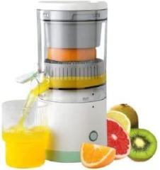 Bs Spy Electric Portable Fruit Vegetable Citrus Juicer Orange Lemon Shaker Jar USB 45 Juicer 1 Jar, Multicolor