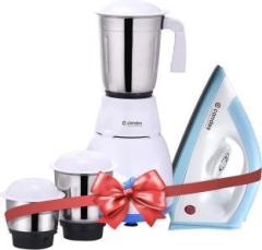Candes Imperial+Iron Imperial+EI 550 W Mixer Grinder 3 Jars, White