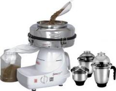 Cookwell 1 IN 750 W Mixer Grinder 3 Jars, White