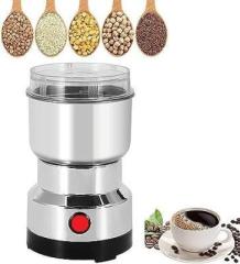 Credebs By Nima Japan 300 W, 26000 RPM Mini Stainless Steel Spice Nuts Grainder With Folding Jar 300 Juicer Mixer Grinder 1 Jar, Silver341
