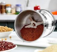 Da Novira Stainless Steel Electric Portable Coffee Bean Grinder Spices Powder Machine_Mixer Grinder22 150 Mixer Grinder 1 Jar, Multicolor