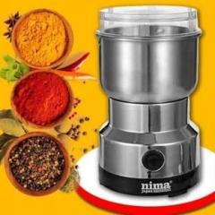Derike Electric Grinder, Stainless Steel, Coffee Spice Nuts Grains Bean Grinder Juicer 350 Mixer Grinder 1 Jar, Multicolor
