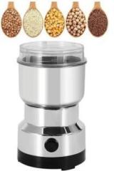 Derike Multifunction Smash Machine Household Electric Cereals Grain Grinder Coffee Bean Juicer 350 Mixer Grinder 1 Jar, Multicolor