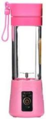 Ewell Portable USB Rechargeable Blender Juicer Mixer Grinder Pink s a2dp 220 Juicer 1 Jar, Pink