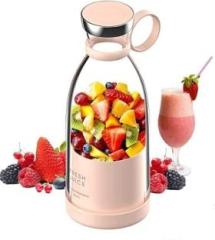 Gaxquly Mini Portable Blender Mixer Smoothie | Fruit Juicer For Sports Travel A1 2000 Juicer 1 Jar, Multicolor