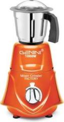 Gemini Rocket Mixer Grinder with Stainless Steel Medium Jar 700 ML MGFF54 Rocket Medium Jar 1000 Mixer Grinder 1 Jar, Orange