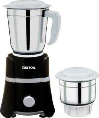 Gestor STYLE DLX With fully Copper Winded Motor Deluxe 550 Mixer Grinder 2 Jars, Black