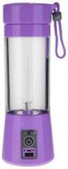 Gorich SS_JB_75 Usb Chargable Juicer Mixer Grinder Purple, 1 Jar 450 Juicer Mixer Grinder