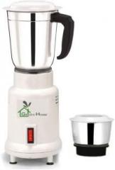 Green Home LT10003 Lotto Opel Stainless Steel White 450 W 2 Jars 450 W Mixer Grinder