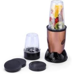 Homeplus Nutri Blender for smoothie and juices | Powerful 20000 RPM Unbreakable Jars 500 Juicer Mixer Grinder 2 Jars, Copper