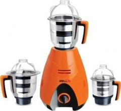 Ibell Pro Royal 750 Watt Premium Mixer Grinder with 3 Jar, Orange 750 Mixer Grinder