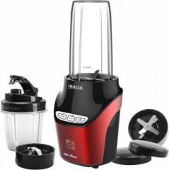Inalsa Nutri Blender Vito Blend 1000watt with 2 Tritan jars, 1 Sipper Lid 1000 Juicer Mixer Grinder 2 Jars, Red, Black