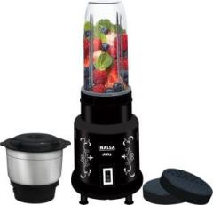 Inalsa Nutri Mixer Jiffy| Grinder & Blender | Powerful 400W Motor | Multipurpose Jar 400 Juicer Mixer Grinder 2 Jars, Black