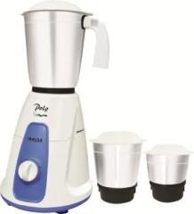 Inalsa POLO 3 JARS Polo 550 W Mixer Grinder 3 Jars, White, Blue