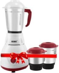 Jaia Fusion Pro Mixer Grinder 3 Stainless Steel Jars With 1 Year Warranty 550 Mixer Grinder 3 Jars, Multicolor