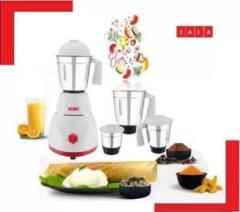 Jaia table blender with heating functions high speed juicer machine FAST 750 Mixer Grinder 3 Jars, Multicolor
