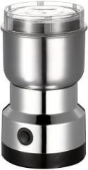 Kindlook Fashion By Nima Japan 350W, 26000 RPM Mini Stainless Steel Spice Nuts Grainder With Mullti FunctionCompact Kitchen design Electric Household Grinder W 350 Juicer Mixer Grinder 1 Jar, Silver.36