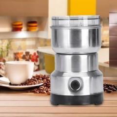 Kindlook Fashion Nima japan 150 W, 24000 RPM Mini Stainless Steel Spice Nuts Compact Kitchen design Electric Household Grinder 150 Juicer Mixer Grinder 1 Jar, Silver