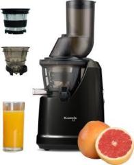Kuvings by Kuvings Phantom Black with Smoothie & Sorbet attachments. B1700 Professional Cold Press Juicer 240 W Juicer 3 Jars, Phantom Black
