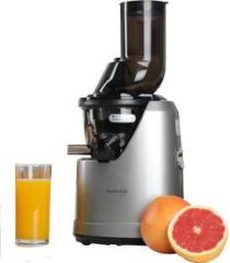 Kuvings Dark Silver Whole Slow Juicer B1700 PROFESSIONAL 240 W Juicer with JMCS Technology for Max Yield 2 Jars, Dark Silver