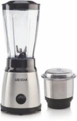 Lee Star Stainless Steel Blender LE 802 400 W Juicer Mixer Grinder 2 Jars, Grey