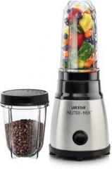 Lee Star Stainless Steel Nutri Mix LE 809 with Extra Unbreakable long jar 400 Mixer Grinder