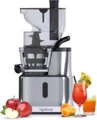 Lifelong LLSJ02 Mach Cold Press Slow Juicer|All in 1 Fruit & Vegetable Juicer Mastiquer Pro 200 Juicer 2 Jars, Silver