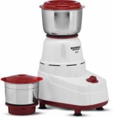 Maharaja Whiteline MX 219 Apex 2J 500 W Mixer Grinder 2 Jars, Red, White