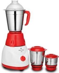 Max Star Ace MG 550 W Mixer Grinder 3 Jars, Red, White