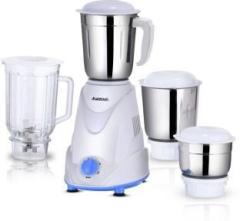 Maxotech Drax Powerful 100% Copper Motor 750 Mixer Grinder 4 Jars, White, Sky Blue