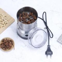 NP HVRD By Nima Japan Smart Buys Multi Function Small Food Grinder Household Electric Cereals Grain Grinder : 150 Juicer Mixer Grinder 1 Jar, Silver 1