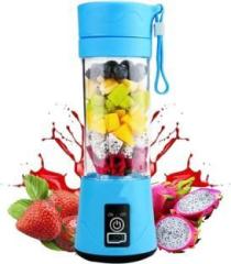 Orean Portable and Rechargeable Juicer Blender For Fruit Juice/Shake/Make Baby Food 40 Juicer 1 Jar, Blue