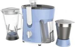 Philips Daily Collection HL7575 600 W Juicer Mixer Grinder 2 Jars, Celestial Blue & Bright White
