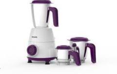 Philips HL7505/00 500 Mixer Grinder 3 Jars, Purple, White