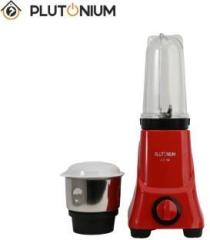 Plutonium Mini P Mixer grinder with 1stainless steel jar and an Acrylic grinder jar 550 Juicer Mixer Grinder 1 Jar, Red