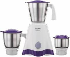 Preethi Crownn New 500 W Mixer Grinder 3 Jars, White/Purple