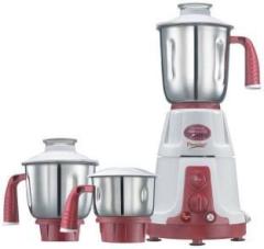Prestige Deluxe vs 41319 750 W Mixer Grinder 3 Jars, red and white