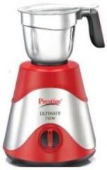 Prestige Ultimate 750W Mixer Grinder w/o Juicer 41392 750 Mixer Grinder 3 Jars, Red