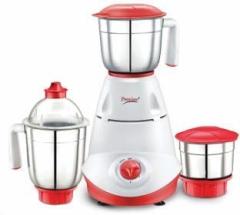 Prestige Viva 550 Mixer Grinder 3 Jars, Red & white