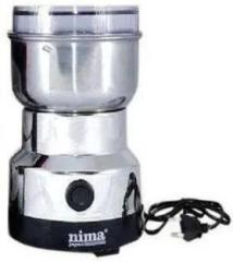 Prt Mini Electric Grinder Stainless Steel Bowl & Metal Blade Nima Mixer/ Mini Electric Grinder Stainless Steel Bowl & Metal Blade 150 Mixer Grinder 1 Jar, White