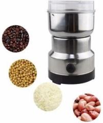 Rezek Portable Spice, Coffee Mini Electric Grinder for Home Kitchen . 150 Mixer Grinder 1 Jar, Silver