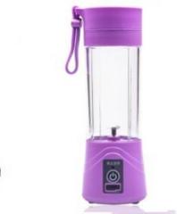 Ruhi Pro Photos Portable Electric Fruit Juicer Maker/Blender USB Rechargeable Mini Juicer Purple 0 W Juicer Mixer Grinder 1 Jar, Purple
