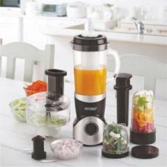 Sheffield Classic Smart Food Processor and Juicer All in 1 400 Mixer Grinder 4 Jars, Silver